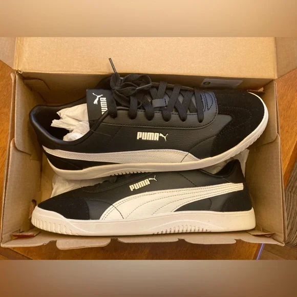 PUMA Club 5v5 Men's Sneakers in Black/Warm White - Picture 10 of 13